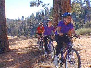 mountain bike recreation table mountain angeles national forest wrightwood california exercise fun things to do victor valley
