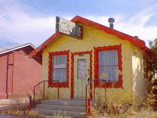 mojave desert, ghost town, abandoned building