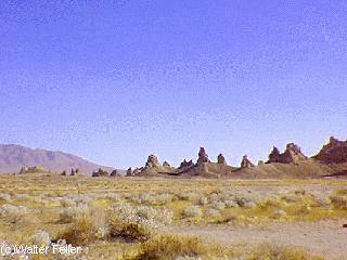 mojave desert, rigecrest, trona, trona pinnacles, national natural landmark