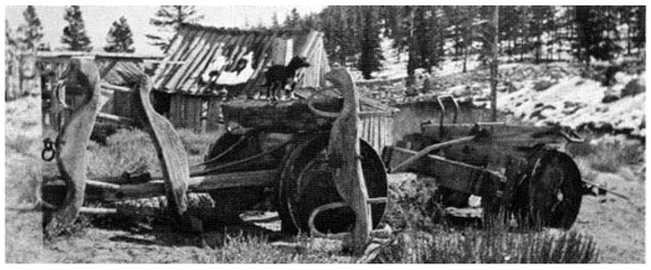 Steven's lumber mill - Eastern Sierra Nevada