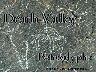 petroglyph pictures - death valley