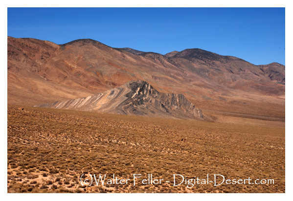 Butte Valley in Death Valley National Park as seen from Mengel Pass