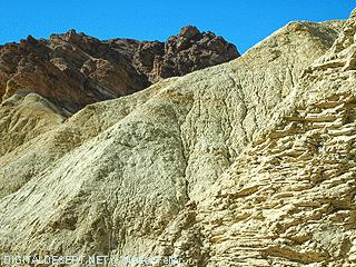 death valley, golden canyon