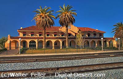 Photo of Kelso Depot in the Mojave Preserve