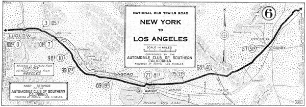 National Old Trails Road maps/guide
