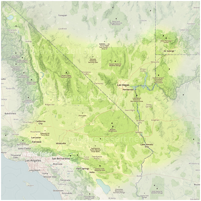 Mojave Desert Map
