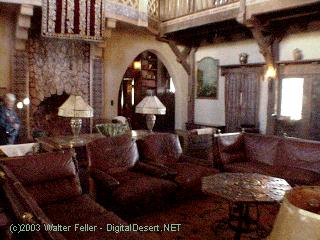 Scotty's Castle, living room photo