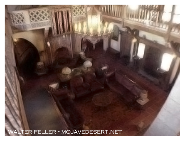 Scotty's Castle, living room photo