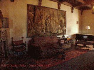 Scotty's Castle, living room photo