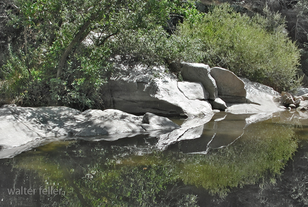 Photo of Devil's Pit in Miller Creek, Silverwood Lake