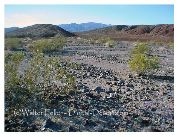 Photo of Split Cinder Cone in south central Death Valley National Park