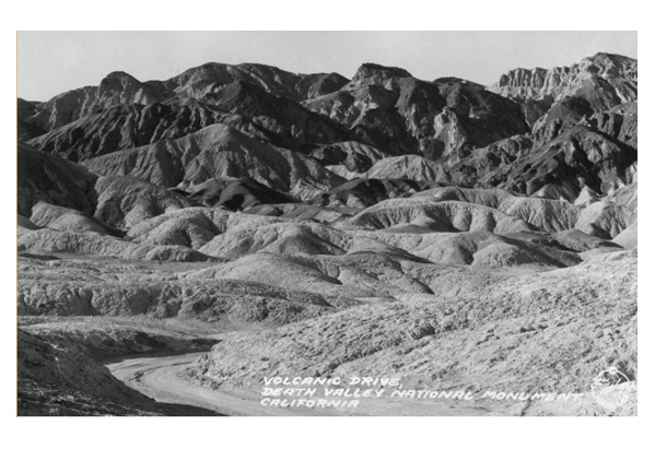 Artists Drive Volcanic Drive in 1935, by Burton Frasher