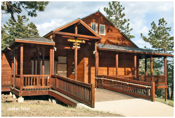 Grassy Hollow visitor center, San Gabriel National Monument