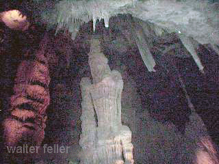 stalagmites