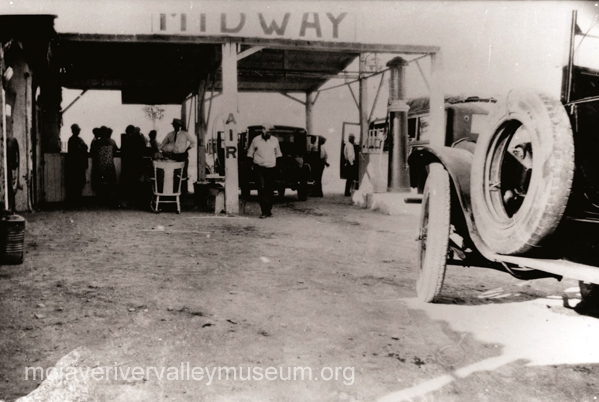 Midway service station