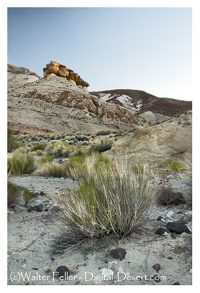 Sliver of sunset light in Last Chance Canyon near Cudahy