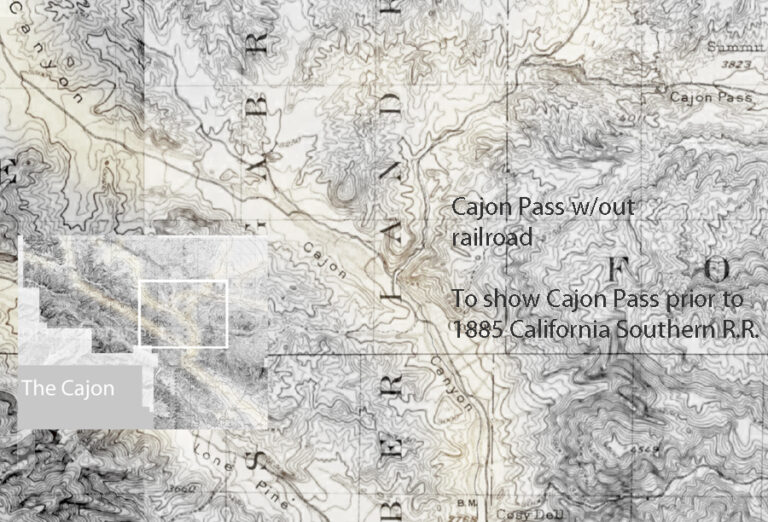 Cajon Pass without the Railroad Notes