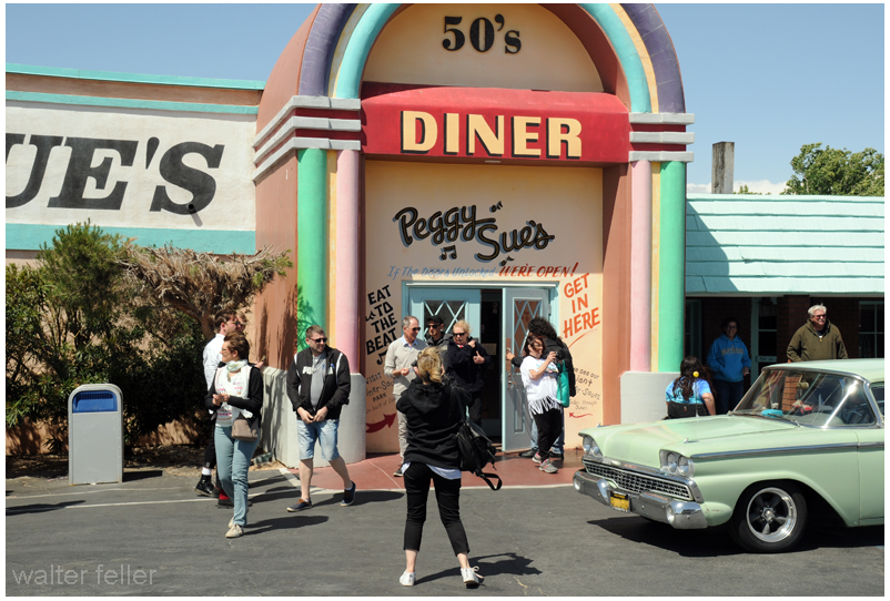 Peggy Sue's Diner, Yermo, Route 66, nostalgia, 1950s