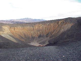 photo of Ubehebe Crater in Death Valley