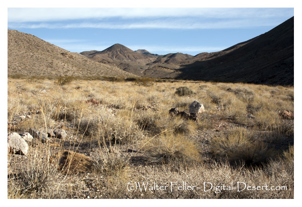 Echo Canyon in Funeral Mountains in Death Valley