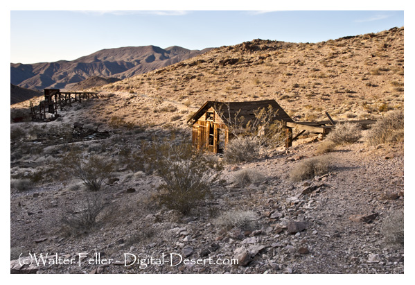 Inyo mine in Echo Canyon, Funeral Mountains, Death Valley