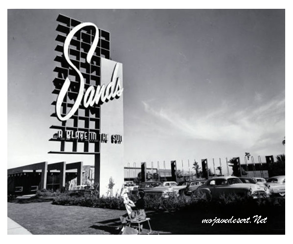 Sands Casino in Las Vegas, mid-1950s