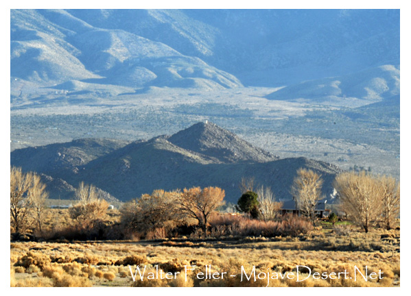 View of Rabbit Spring in Lucerne Valley from a distance