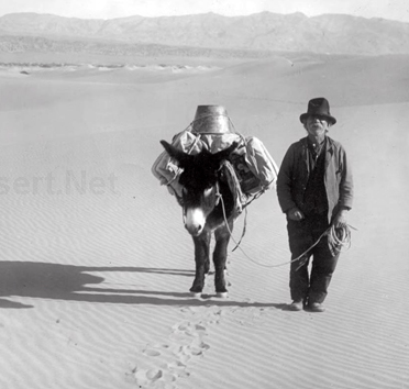 Shorty Harris, prospector, Death Valley, Bullfrog, Harrisburg