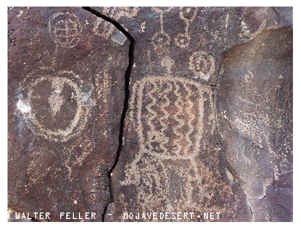 Petroglyph from ancient Indian culture