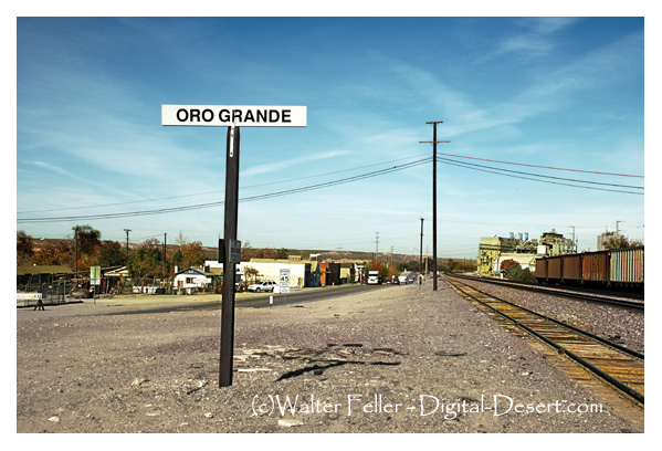photo of Oro Grande a community on California Route 66