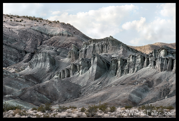 Owl Canyon near Rainbow Basin in Barstow area