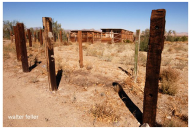 Corral at Old Woman Springs Ranch, Johnson Valley - California Mojave Desert