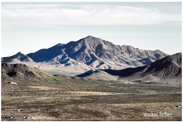 Sidewinder Road in the Mojave Desert