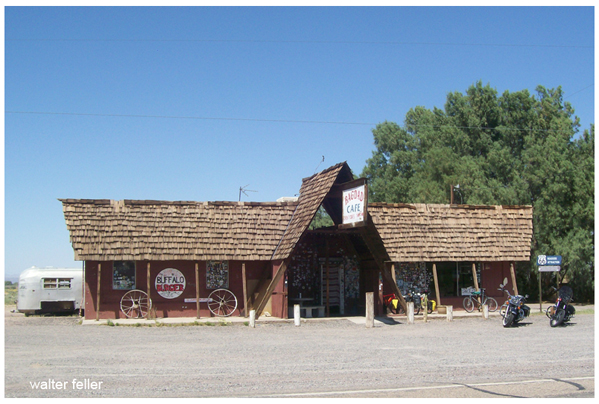 Bagdad Cafe (formerly Sidewinder Cafe), Route 66 - Newberry Springs, Ca.
