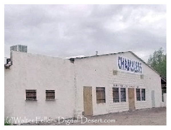 Chambless community center, Route 66 at Chambless, California, Mojave Desert