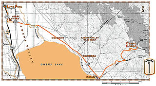 Cerro Gordo Route Guide