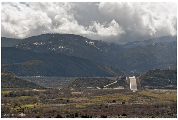 Photo of Cedar Springs dam at Silverwood Lake