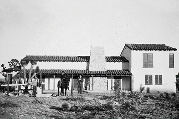 Walking Box Ranch, Rex Bell, Clara Bow, Searchlight, Nevada