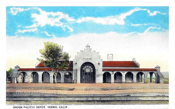 original Yermo train depot